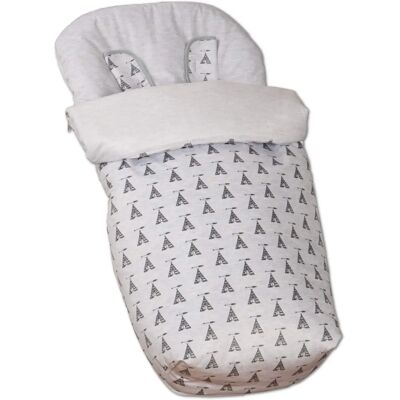 BABYLINE Arrow Saco universal para carrinho com luvas - Acessórios BABYLINE Arrow Saco universal para carrinho com luvas - Acessórios