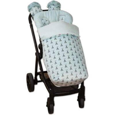 BABYLINE Śpiworek dziecięcy - Polarowe pokrycie stóp i rękawiczki - Zdejmowany BABYLINE Śpiworek dziecięcy - Polarowe pokrycie stóp i rękawiczki - Zdejmowany