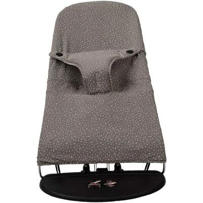 BABYLINE - Confetti - Gris - pour Babybjörn - Insert en filet - Publicité BABYLINE - Confetti - Gris - pour Babybjörn - Insert en filet - Publicité
