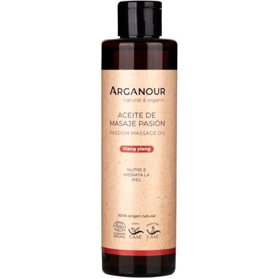 Arganour - Aceite de Masaje Pasión 200ml - Aceite de Masaje Arganour - Aceite de Masaje Pasión 200ml - Aceite de Masaje