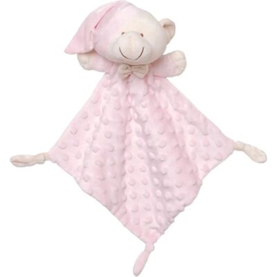 Interbaby Roze Knuffelbeer - Baby Zacht Speelgoed Interbaby Roze Knuffelbeer - Baby Zacht Speelgoed