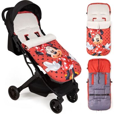 Interbaby Minnie Mouse Kinderwagen Footmuff - Winter Dekentje Interbaby Minnie Mouse Kinderwagen Footmuff - Winter Dekentje