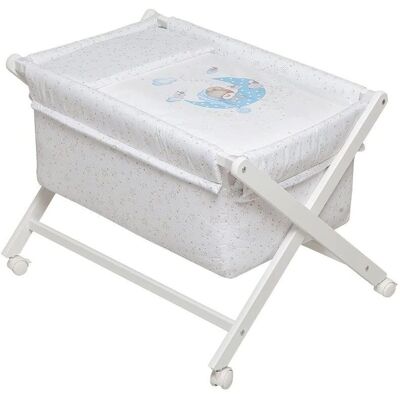 Berceau Interbaby Bear Sleeping - Bleu Berceau Interbaby Bear Sleeping - Bleu