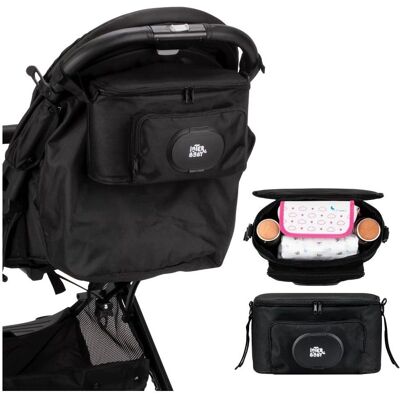 Interbaby Modelo - Bolsa de organización negra Interbaby Modelo - Bolsa de organización negra