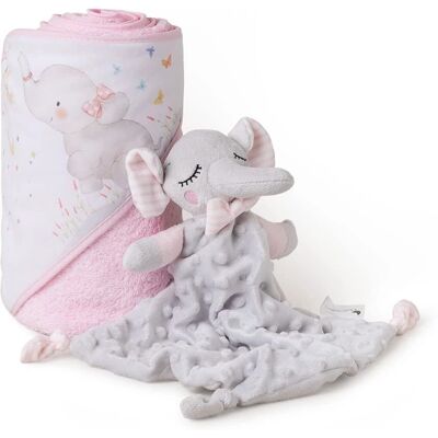 B.active Doudou růžová sada ručníků B.active Doudou růžová sada ručníků