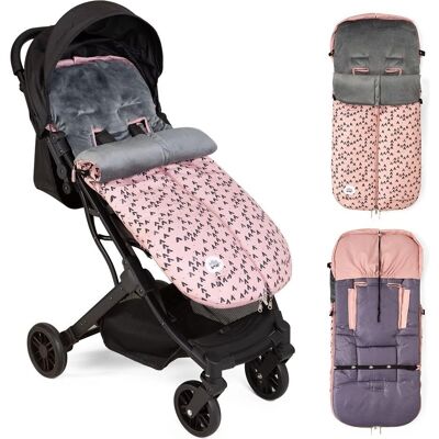 Interbaby Kinderwagenvoetenzak - Roze Interbaby Kinderwagenvoetenzak - Roze