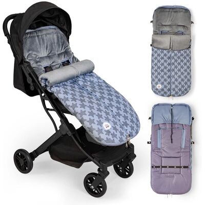 Gigoteuse Universelle Grise Interbaby - Accessoire Poussette Gigoteuse Universelle Grise Interbaby - Accessoire Poussette