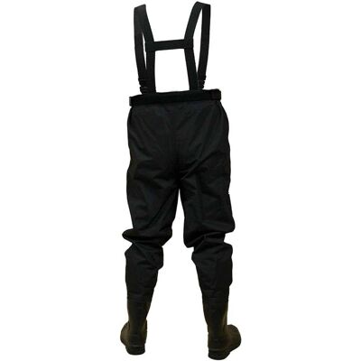 Sea Monsters Vadeador de Cintura - Transpirable, Negro, L - Waders Sea Monsters Vadeador de Cintura - Transpirable, Negro, L - Waders