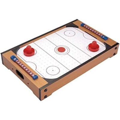TACHAN Hockey Air - Jeu de Table Compact avec Piles - Publicité TACHAN Hockey Air - Jeu de Table Compact avec Piles - Publicité