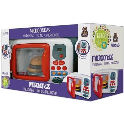 Tachan Little Life Microonde Multicolore - Giocattolo Microonde per Bambini 3-6 Anni Tachan Little Life Microonde Multicolore - Giocattolo Microonde per Bambini 3-6 Anni
