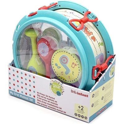 Tachan Musikinstrument-Set aus 6 - Für Kinder 2-5 Jahre Tachan Musikinstrument-Set aus 6 - Für Kinder 2-5 Jahre