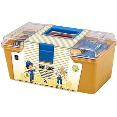 Tachan Valigetta degli Strumenti - Set di 28 pezzi multicolore per bambini 3-6 Tachan Valigetta degli Strumenti - Set di 28 pezzi multicolore per bambini 3-6