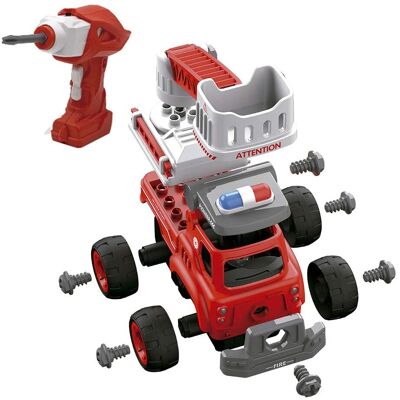 Camion dei Pompieri TACHAN Telecomandato - Suono Elettrico, Montaggio, per Bambini Camion dei Pompieri TACHAN Telecomandato - Suono Elettrico, Montaggio, per Bambini