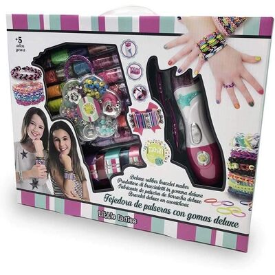 Tachan Tressseuse de Bracelets en Gomme Deluxe - Pour Enfants 5+ Tachan Tressseuse de Bracelets en Gomme Deluxe - Pour Enfants 5+