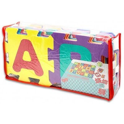 TACHAN Tappeto Attività - Multicolore 26 Lettere Puzzle 32x32cm - Dai 18 Mesi TACHAN Tappeto Attività - Multicolore 26 Lettere Puzzle 32x32cm - Dai 18 Mesi
