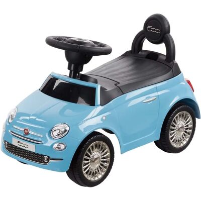 Tachan Fiat 500 Strisce Blu - Auto Giocattolo Tachan Fiat 500 Strisce Blu - Auto Giocattolo