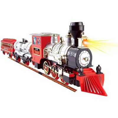 MON. BEST TOYS CO., LIMITED - Tren Clasico Electronico Con Luz - Multicolor - Train MON. BEST TOYS CO., LIMITED - Tren Clasico Electronico Con Luz - Multicolor - Train