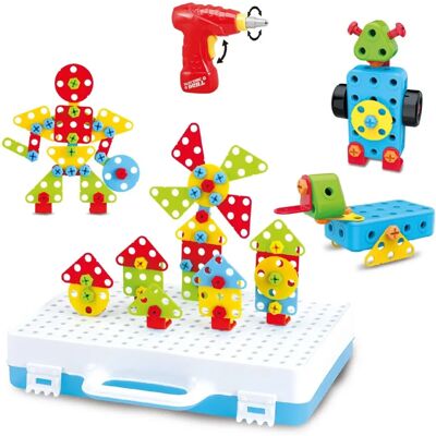Set di Costruzione Tachan - Cacciavite Elettrico - Kit di Costruzione Set di Costruzione Tachan - Cacciavite Elettrico - Kit di Costruzione
