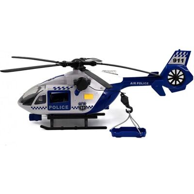 Elicottero della polizia Tachan - Giocattolo, Eroi della città, Telecommando Elicottero della polizia Tachan - Giocattolo, Eroi della città, Telecommando