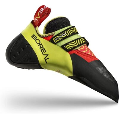 BOREAL Synergy Scarpe da Arrampicata - Microfibra, Velcro, 38 BOREAL Synergy Scarpe da Arrampicata - Microfibra, Velcro, 38