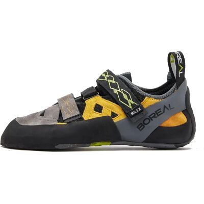 Boreal SILEX Unisex Kletterschuhe - Grau/Gelb - Für lange Routen Boreal SILEX Unisex Kletterschuhe - Grau/Gelb - Für lange Routen