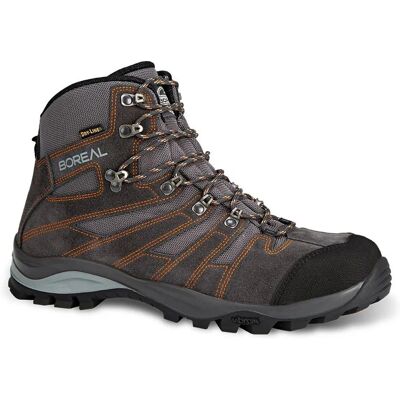 Boreal Explorer Bottes de Randonnée Gris/Orange - Publicité Boreal Explorer Bottes de Randonnée Gris/Orange - Publicité