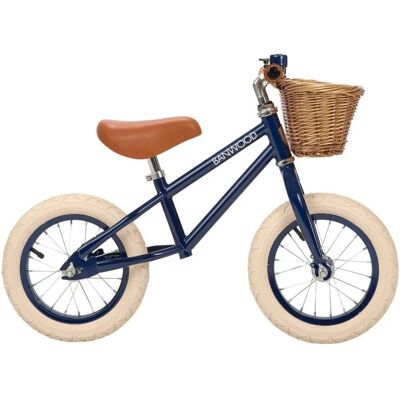 Banwood Balance Bike - First Go - Cadre en Acier - 12'' Bleu Marine - Publicité Banwood Balance Bike - First Go - Cadre en Acier - 12'' Bleu Marine - Publicité