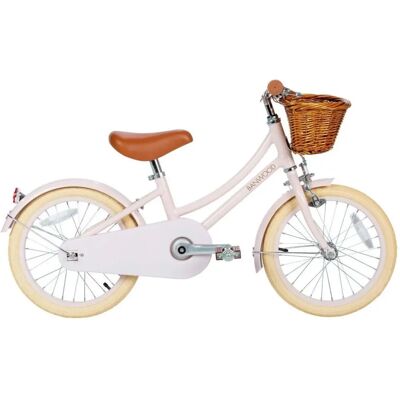 Banwood - Vélo Vintage Classique Rose pour Enfants – Réglable, Sécurisé, 16" Banwood - Vélo Vintage Classique Rose pour Enfants – Réglable, Sécurisé, 16"
