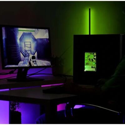 Luminária de chão Atmosphere RGB Newskill - Luz LED Moderna Luminária de chão Atmosphere RGB Newskill - Luz LED Moderna