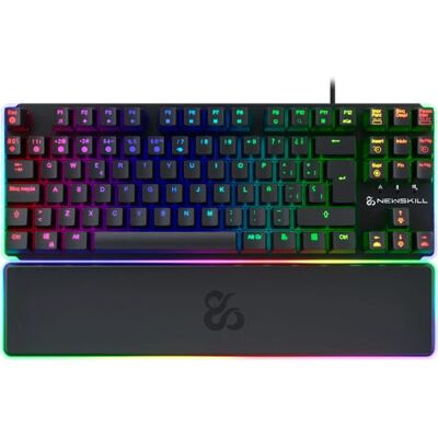 Clavier Gaming Newski Gungnyr TKL Pro - Noir, RGB, Compact - Publicité Clavier Gaming Newski Gungnyr TKL Pro - Noir, RGB, Compact - Publicité