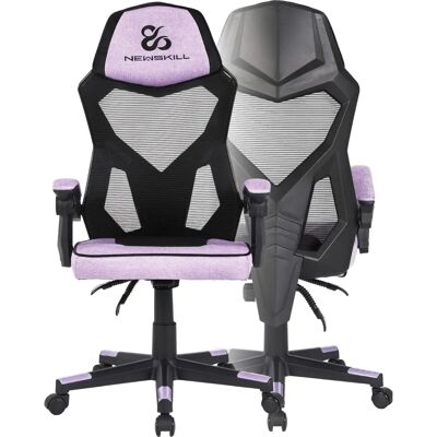 Newskill NS-EROS-PURPLEBL Paarse Gaming Stoel - Gaming Chair Newskill NS-EROS-PURPLEBL Paarse Gaming Stoel - Gaming Chair