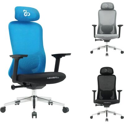 Ergonomische Gaming Stoel Newskill - Ademend Mesh, Lendensteun - Bureaustoel Ergonomische Gaming Stoel Newskill - Ademend Mesh, Lendensteun - Bureaustoel