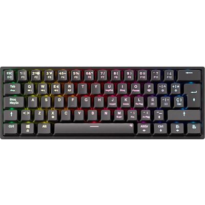 Teclado Gaming Newskill NS-KB-PYROSV2 - Inalámbrico, Bluetooth, Compacto Teclado Gaming Newskill NS-KB-PYROSV2 - Inalámbrico, Bluetooth, Compacto