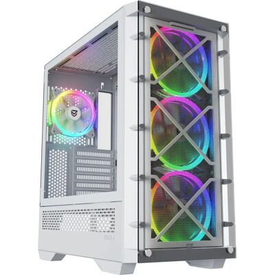Nfortec Draco X Bianco Case semi-tower ATX - Computer Case Nfortec Draco X Bianco Case semi-tower ATX - Computer Case