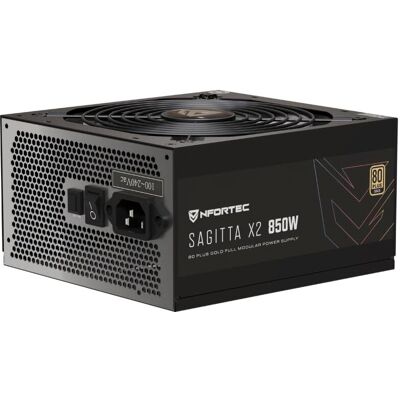 Nfortec Sagitta X2 850W Modularny Zasilacz - Power Supply Nfortec Sagitta X2 850W Modularny Zasilacz - Power Supply