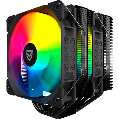 Nfortec Sculptor X2 Dissipador CPU - Preto - Ar - Alto Desempenho Nfortec Sculptor X2 Dissipador CPU - Preto - Ar - Alto Desempenho