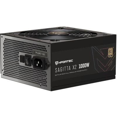 Nfortec Sagitta X2 1000W Fuente Modular - Alimentación Nfortec Sagitta X2 1000W Fuente Modular - Alimentación