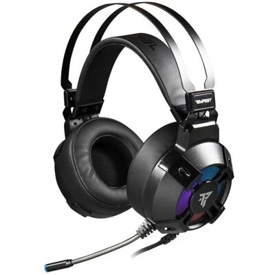 Tempest TP-GHRGB-BAR Geräuschunterdrückende Gaming-Kopfhörer - Schwarz Tempest TP-GHRGB-BAR Geräuschunterdrückende Gaming-Kopfhörer - Schwarz