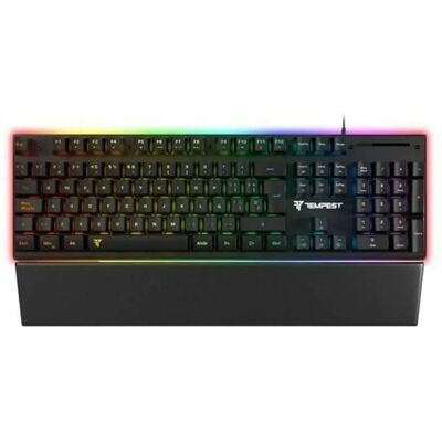 Tempest Gaming-tangentbord - RGB, Hybrid Röd, Anti-Ghosting Tempest Gaming-tangentbord - RGB, Hybrid Röd, Anti-Ghosting