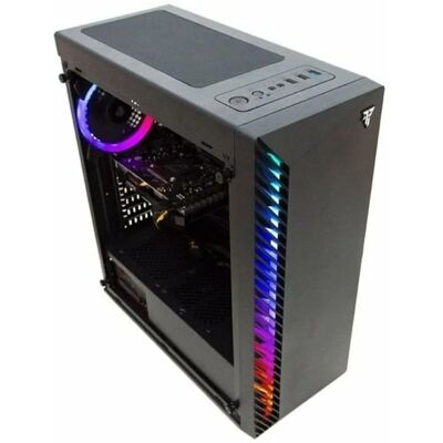 Boîte PC Tempest Shade RGB - Tour Gaming Compacte ATX MicroATX - Publicité Boîte PC Tempest Shade RGB - Tour Gaming Compacte ATX MicroATX - Publicité