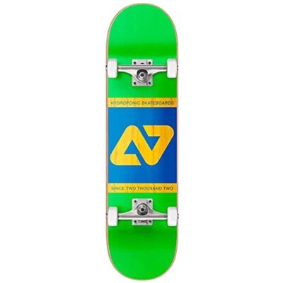 Hydroponic Block Co Verde/Azzurro 8" Skateboard - Skateboard Hydroponic Block Co Verde/Azzurro 8" Skateboard - Skateboard