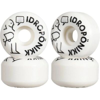 Hydroponic Hykea 54mm Skateboard Rollen - Weiß Hydroponic Hykea 54mm Skateboard Rollen - Weiß
