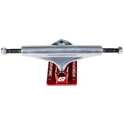Truck Hydroponic 139mm Rouge pour Skateboard - Type de Skate - Publicité Truck Hydroponic 139mm Rouge pour Skateboard - Type de Skate - Publicité
