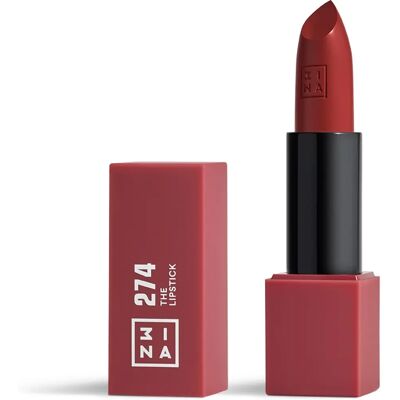 3INA The Lipstick Burgundy - Longue tenue, Végétalien, Haute pigmentation 3INA The Lipstick Burgundy - Longue tenue, Végétalien, Haute pigmentation