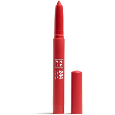 3INA The 24H Eye Stick Lang anhaltender Lidschattenstift 244 - Rot - Lidschattenstift 3INA The 24H Eye Stick Lang anhaltender Lidschattenstift 244 - Rot - Lidschattenstift