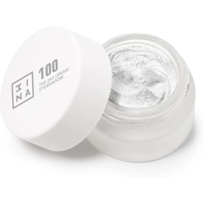 3INA The 24H Cream Eyeshadow - Branco - Sombra de olhos em creme 3INA The 24H Cream Eyeshadow - Branco - Sombra de olhos em creme