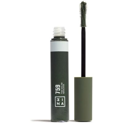 3INA The Color Mascara Olive Green - Mascara 3INA The Color Mascara Olive Green - Mascara