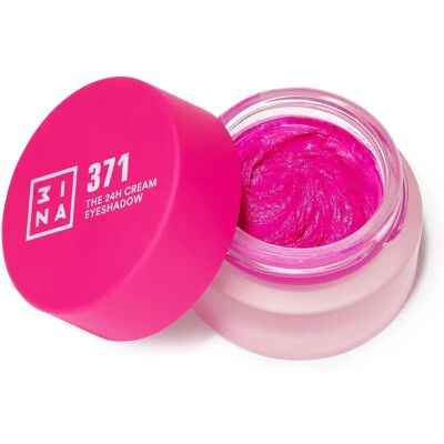 3INA Electric Pink 24H Crem-Augenlid-Deckkraft - Lidschatten 3INA Electric Pink 24H Crem-Augenlid-Deckkraft - Lidschatten