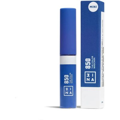 3INA The Color Mascara Mini - Bleu - Mascara 3INA The Color Mascara Mini - Bleu - Mascara