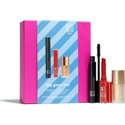 3INA The Glow One Makeup Set - Highlighter, Vegan, Long-Lasting Mascara 3INA The Glow One Makeup Set - Highlighter, Vegan, Long-Lasting Mascara